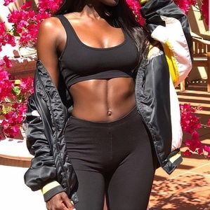 NWT fashion nova biker short set